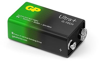 Batteria 9 V GP Alkaline Ultra Plus 9 V 1 pezzo