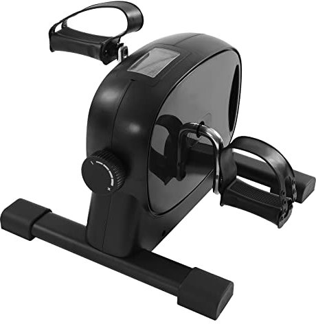 SABUIDDS Mini-Heimtrainer Mini Fitnessbike Beinmaschinen Arm und Beintrainer Sportgerät Mini Bike mit LCD-Display und verstellbarer Widerstand Bewegungstrainer Fitnessgerät für Zuhause Büro