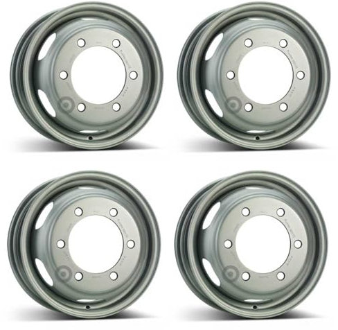 4x Alcar Stahlfelgen 4-8360 5.5Jx15 ET108 6x205 kompatibel mit Mercedes Benz Sprinter