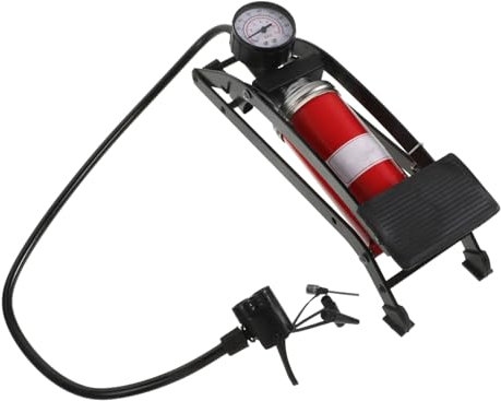 SEWOART Auto-fußpumpe Mit Barometer Für Reifen Motorrad Und Fahrradreifen Reifenfüller Fußpumpe Für Ballschlauchboote Hochdruck Inflator Pumpen-inflator