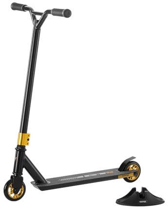 VEVOR Trottinette freestyle pour enfants de 11 à 13 ans, adolescents, adultes, trottinette acrobatique garçons et filles, plateau en aluminium léger, roulement ABEC-9, pour intermédiaires et débutants