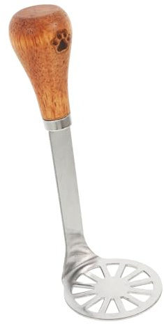 Mipcase Handle Stainless Steel Potato Masher Food Masher for Cooking Vegetables Manual Kitchen Tool for Mashed Potatoes and Beans