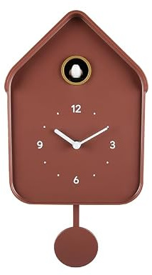 EMDE Cadres, Miroirs et Atelier sur-mesure Horloge Coucou Terracotta 20.6x39cm