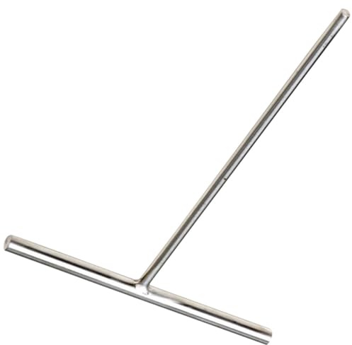 BESPORTBLE Espátula Metálica para Crepes de Acero Inoxidable Esparcidor Forma de T Pequeño Herramienta para Esparcir Panqueques y Crepes Utensilio Cocina Antiadherente para Uso Sartenes y