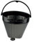 BEEM Kaffeefilter mit Tropfstopf für FAP Fresh Aroma Perfect V2 (weiß, 1 Count, Kegel, Metall, Kaffeekocher)