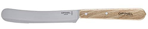 Opinel 254470 Frühstücksmesser, Buche Messer, Griffmaterial Buchenholz, Natur,21,3x1,8x2cm