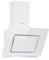Klarstein Sofia 60 Cooker Extractor Hood - Cooker Hood, Wall Hood, Head-Free, 60 cm, EEC B, 300 m³/h, Exhaust Air, Circulating Air Optional, LED Lighting, Touch Control, Glass Housing, White