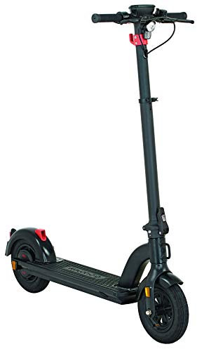 Prophete Patinete eléctrico de 10 Pulgadas – 374 WH – Batería integrada – Motor Trasero AEG – Plegable y portátil – Freno de Disco – con Permiso de circulación