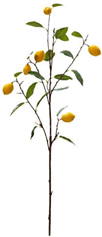 BESPORTBLE Hochzeitsdeko Künstliche Zitronenzweige Weihnachten Zweige Zitronen Blumenstrauß Kunstblumen Kunstpflanzen Trockenblumen für Tischdeko Gartendeko Requisiten Plastikpflanzen