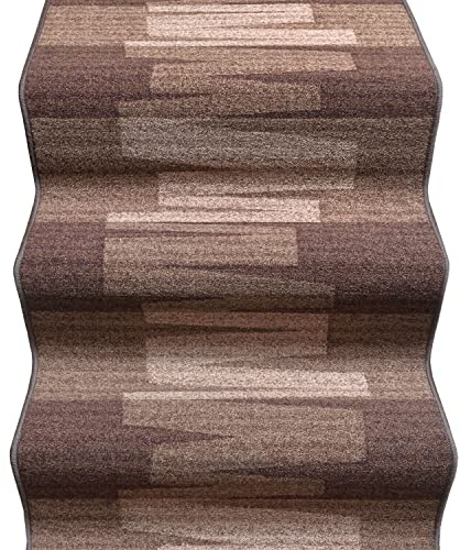 emmevi Passatoia Scala Bordata Ingresso Corsia Corridoio Tappeto Gradini MOD.Picasso Dis_27 67X450 Marrone