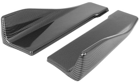 Seitenschweller 35cm Universal Seitenschwellerverlängerung Hecksplitter Winglet Schürzen Für E80 E81 E82 E87 E90 E91 E92 E93 G20 G30 Autozubehör Seitenrock Flügel Diffusor(B)
