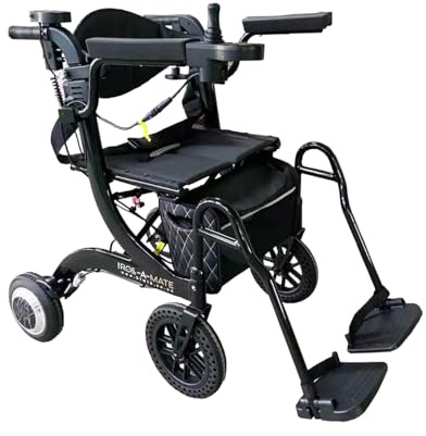 Kwk Roll-A-Mate Rollator - Walker - Wheelchair (Auto)