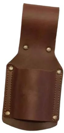 APLVFFZH Portautensili Multiuso, Fondina per Utensili, Protezione per per Ascia, Gancio per Ascia, Supporto per Cintura per Falegnameria, Boscaiolo, All, Marrone