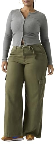 Levi's Baggy Dad Cargo Drapey Ivy Green Gd