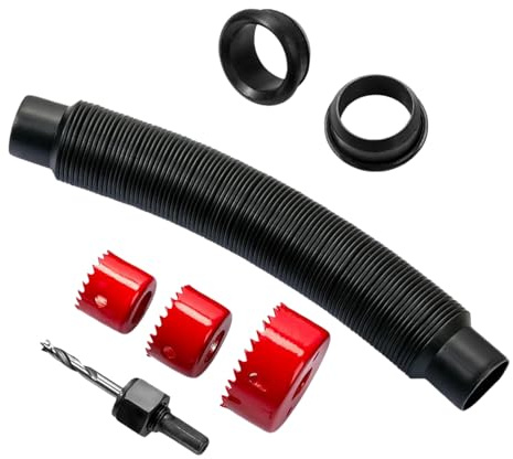 Ldabrye Set di connettori per barili di pioggia, meno installazione, adatto per orti, efficienti sistemi di irrigazione all'aperto, resistenti alle intemperie, raccordi per barili per pioggia