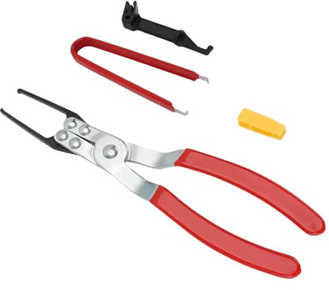Qcwwy Werkzeug Zum Entfernen von Relais und Sicherungen, Sicherungsabzieher, 4-teiliges Mini-Blatt-Glassicherungs-Einsatz-Abzieher-Set, Kfz-Werkzeuge für Auto, Motorrad, LKW, Boot, Fahrzeuge,