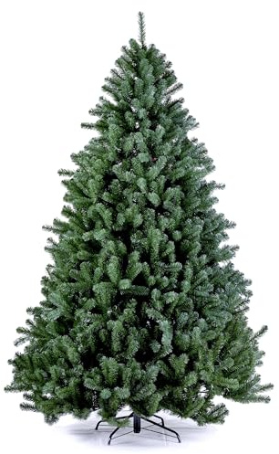 artplants.de Sapin de Noël Boston, Vert, 150cm, Ø90cm - Arbre Artificiel - Faux Sapin de Noël