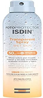 Isdin Fotoprotector Transp Nass-Skin Spf50+ Wirksam auf nasse Haut - 250 ml