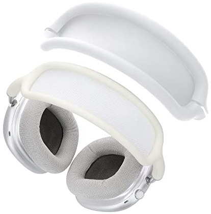 kwmobile Kopfband Abdeckung kompatibel mit Apple Airpods Max - Headband Case - Kopfhörer Schutz - Weiß