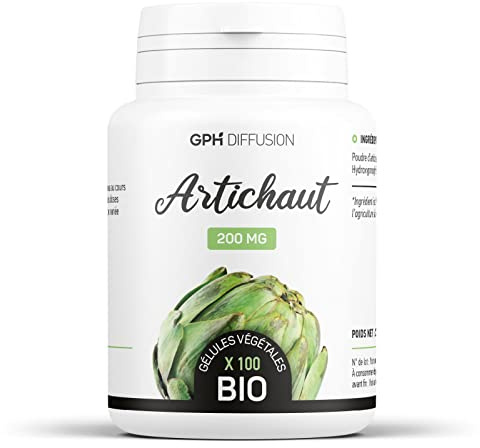 Artichaut feuille BIO 600 mg/jour | Origine France | Sans Additifs | 100 Gélules Végétales