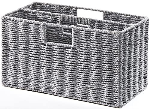 Kobolo Magazinsammler Zeitungsständer - Seil/Rope - Baumwolle - 40x20x23 cm