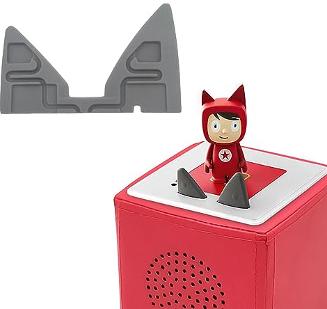 Ersatz Ohren für Toniebox Tonie Figuren Tonies starterset for Toniebox (Innenohr / Grau)