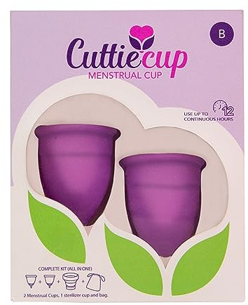 Doppelpack, Menstruationstasse, Komplett-Set (ab 30 Jahren)
