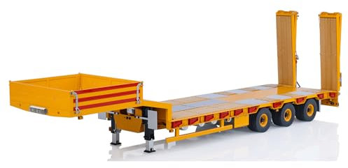 wheelfun 1/14 Metall RC Anhänger Hydrauliksystem Elektronisches Heben mit Lichtsystem für Erwachsene Hobby