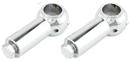 Torretas Manillar Nuevo Elevador De Manillar Para Todas Las Motocicletas, Con Diámetro De Barra 2,5 Cm/ 1 para Suzuki Para Kawasaki Accesorios Aluminio Para Moto Elevador Manillar Moto(3Inches Black)