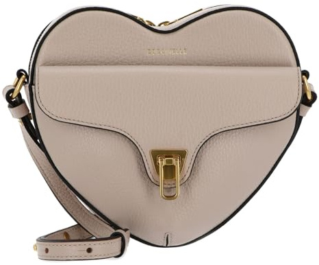 Coccinelle Pelle borsa a tracolla Beat Soft Crossbody Bag Rosette beige
