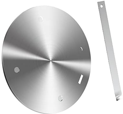Amosfun Ensemble De Plaques À Induction À Disque Convertisseur De Chaleur En Acier Inoxydable Pour Cuisinière À Induction Et Cuisinière À Gaz À Diffusion De Chaleur