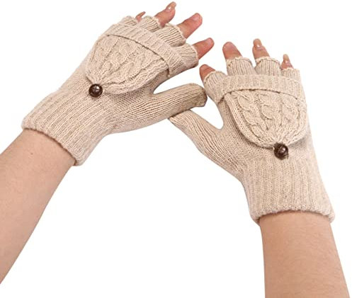 Fingerlose-Handschuhe-Damen, Arthrose Handschuhe Warme Thermo Handschuhe Fleece Rheuma Handschuhe Dünne Baumwollhandschuhe Thermo Thermo Arthritis Handschuhe Handschuhe Fingerlos
