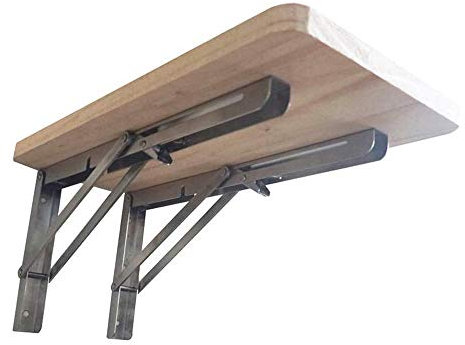 Scrivania pieghevole fissata al muro Tavolo da lavoro multifunzione Tavolo da lavoro in legno 50X40 One Color