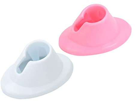 PENIKOKO 4 Soportes para Esmalte de Uñas de Silicona, Soporte Antiderrames, Fácil de Usar, Adecuado para Manicura en Casa