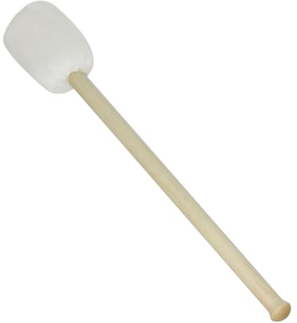 YARNOW Mazo de Batería Baqueta para Bombo Mango de Madera Tirador de Madera Accesorio para Instrumento de Percusión