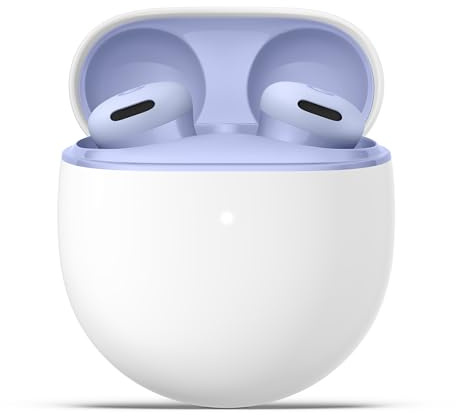Google Pixel Buds 2a – Kabellose Kopfhörer mit aktiver Geräuschunterdrückung – Leicht und bequem – Wasserabweisend – Bluetooth-kompatibel – Iris