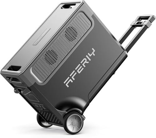 AFERIY P310 3840Wh Portable Power Station, 3600W LFP Battery Expandable to 11520Wh, 1.5H Fast Charging, LFP Solar Generator, 220V-240V, UPS, Backup Battery for Camping, Home,Off-grid, 7-Year Warranty