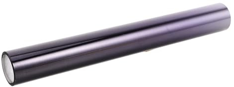 NUOBESTY Autofenster Sonnenschutz Folie 20x250 cm PET Schwarz Frontscheibe | Tönungsfolien für Frontscheibe, Glänzend, Privacy Schutz, Breite Kompatibilität, Einfache Montage
