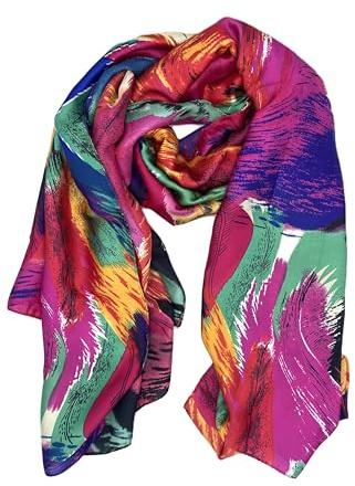 Foulard/stola sartoria A.Caracciolo 100% seta (COLORI)