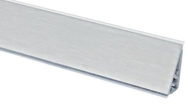 inferramenta Alzatine per Cucina | Diversi Colori e Modelli | 1 Pezzo da 3 Metri | Complete di Accessori di Fissaggio | Protezione e Design per Il Tuo Top (Inox)