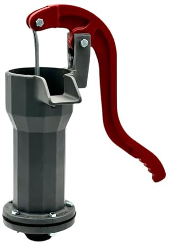 UZMAN 1 bis 2 Zoll Schwengelpumpe Hand Gartenpumpe Handpumpe Brunnenpumpe Gärtner Teichpumpe Gartenpumpen Manuell Garten Handpumpe Wasserpumpe Pumpen Zubehör (1 1/2 Anschluss)
