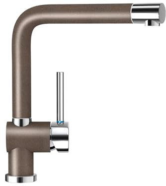 SCHOCK Küchenarmatur PIEGA Bronze – Hochdruck Armatur CRISTADUR mit Festauslauf und Standard Norm-Anschlüssen