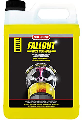 Ma-Fra, Fallout Iron Remover, Elimina Residui Ferrosi da Carrozzeria Cerchi Lega, 4500ml