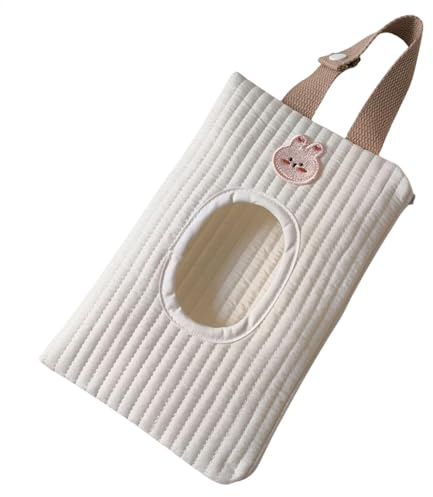 Tyinerc Återanvändbar Baby Wipe Holder Travel Bag Lipids Dispenzer - Handduksbehållare av dammpapper, barnvagnsväska för