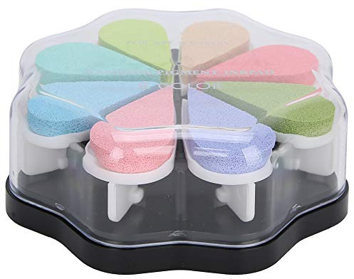 Almohadilla de tinta a base de agua del color, cubierta fuerte, diseño convexo para los detalles, 8 colores, diseño extraíble, para el papel ordinario (1010 huevos de Pascua)