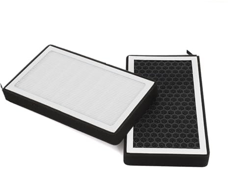 Car Interior Air Filter, BTFWM Activated Carbon Air Filter, for Tesla, Model 3 2017-2020 PM2.5 Air Conditioning Cleaner Filter Cabin Car Air Filter