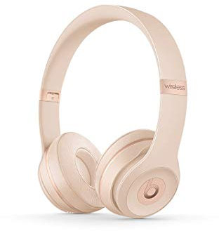 Beats Solo3 Wireless On-Ear Headphones - Matte Gold (Versión anterior)