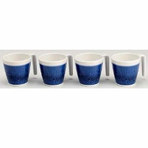 Flamefield 4PK AZURE SWIRL PREMIUM PLUS MUG SET