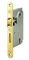 effedielle® SERRURE AGB CENTRE ENTRÉE 50 AVANT 22 LAITON BRILLANT BORD ROND. Serrure centrale avec chaîne et trou clés.
