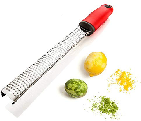 Hovome Cheese Grater Ginger Garlic Chocolate Vegetables Fruits Stainless Steel Blade Baking Supplies Beginners and Cake Lovers